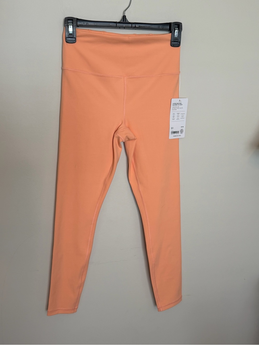 NWT Athleta Ultra High Rise Elation 7/8 Tight Leggings Orange Women’s Size XS
